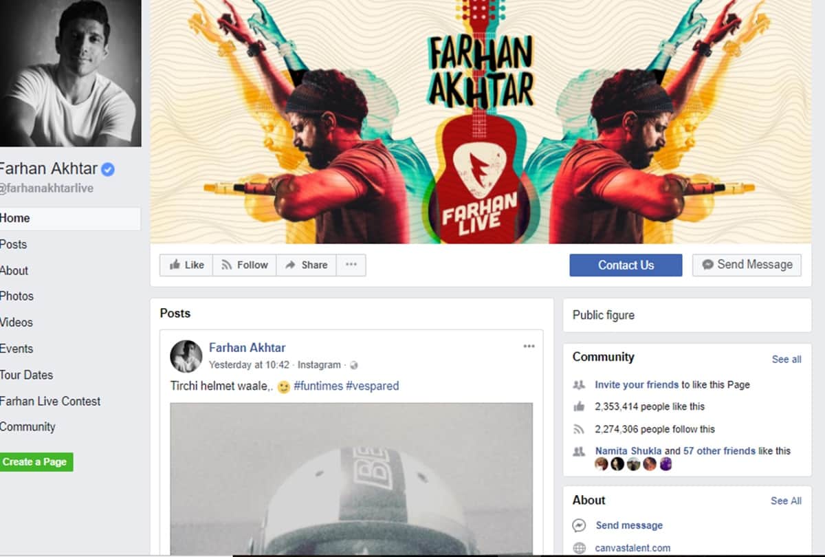Actor Farhan Akhtar Deletes Facebook Account Over Claims Of Data Theft By Cambridge Analytica 