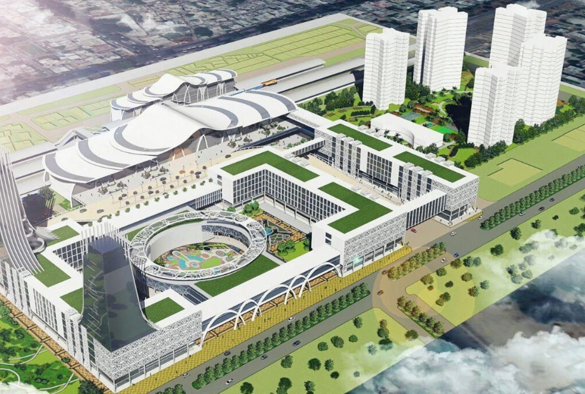 facilities of hotel and mall will be soon available at gomti nagar railway station