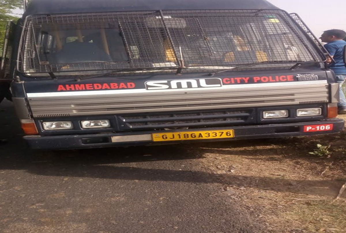 ATM cash van filled with millions of rupees