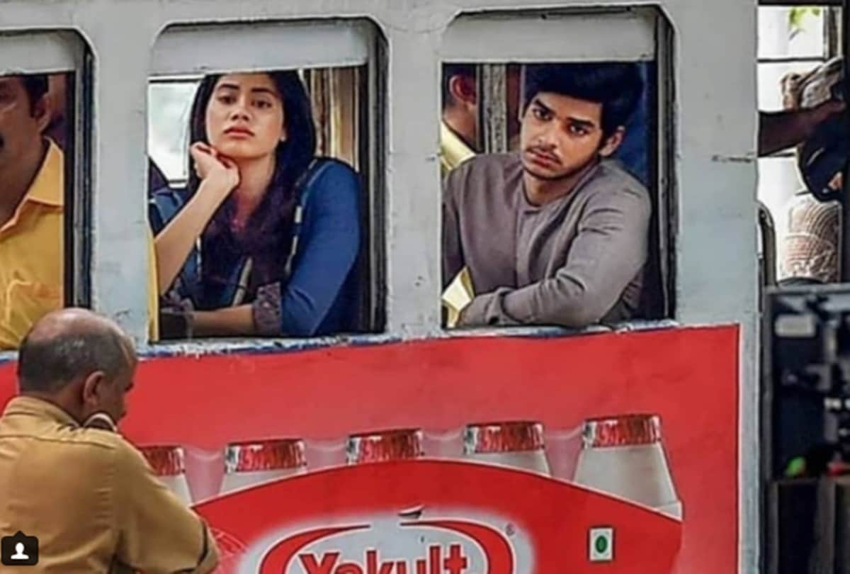 Jhanvi Kapoor and Ishaan Khatter pictures leaked from Dhadak set