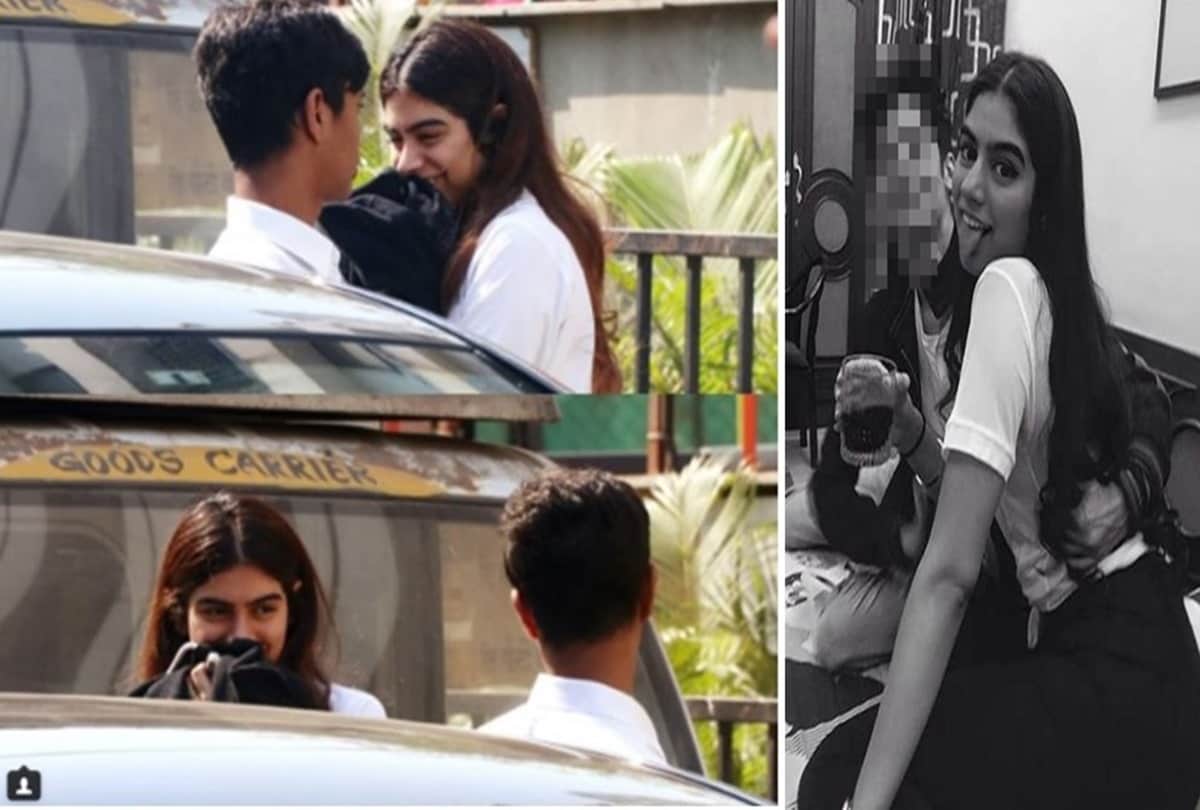 Sridevi daughter Khushi Kapoor spotted with mistery boy