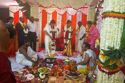 despite ban imposed by court, rajya sabha mp sasikala got married