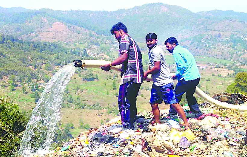 fire controlled in six days