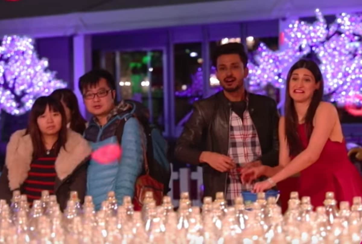 Aahana Kumra is seen in It Happened in Hong Kong web series with Amol Parashar