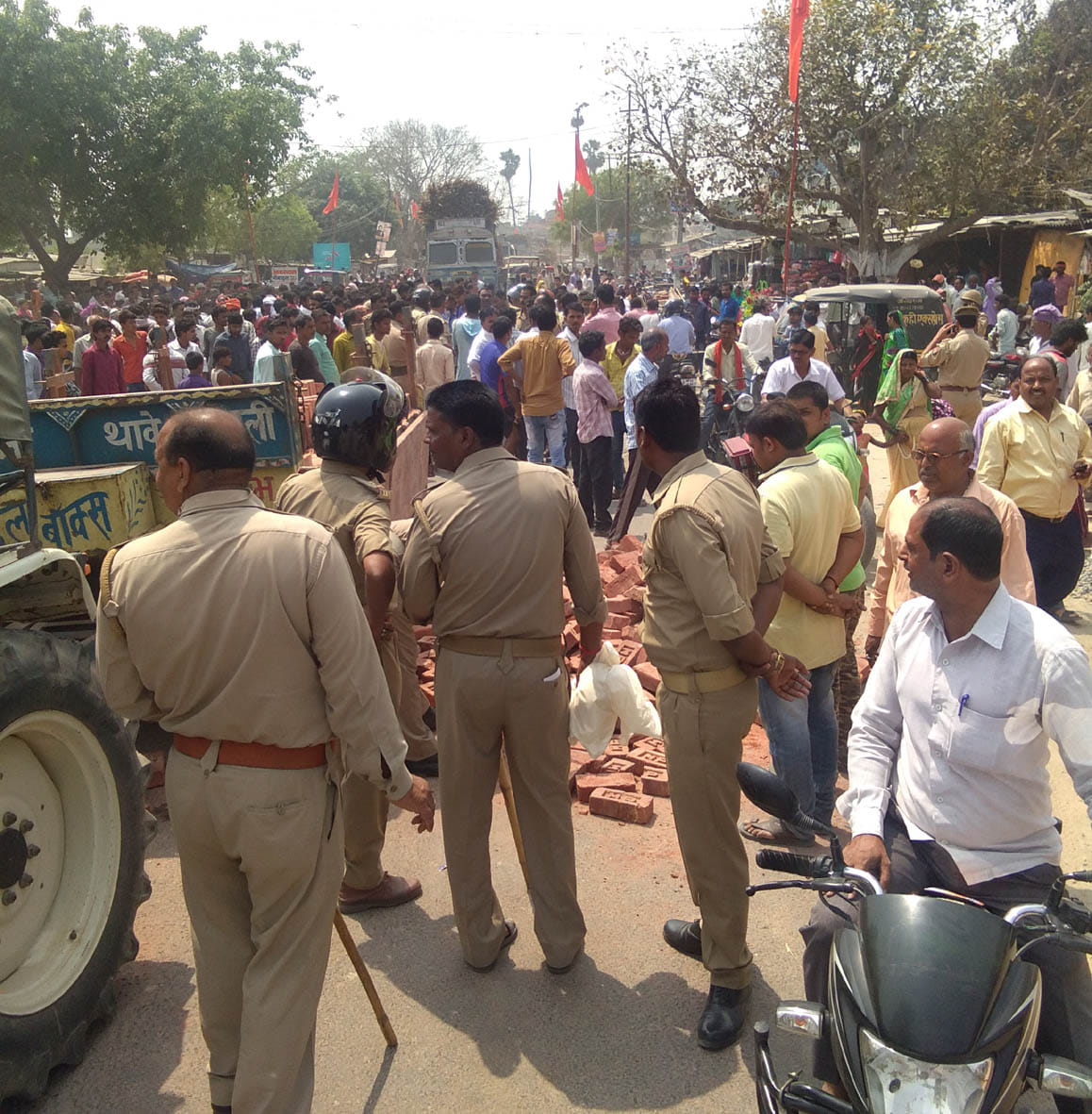 People killed by road accident in road accident