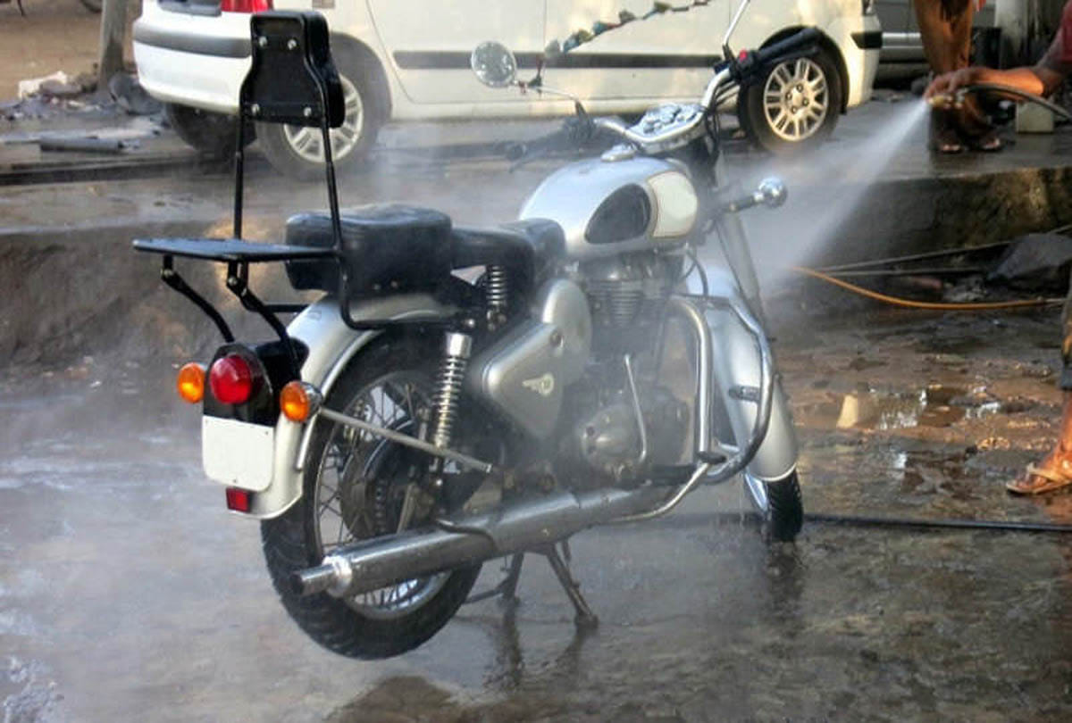 now bikes and car will not be washed in service centers