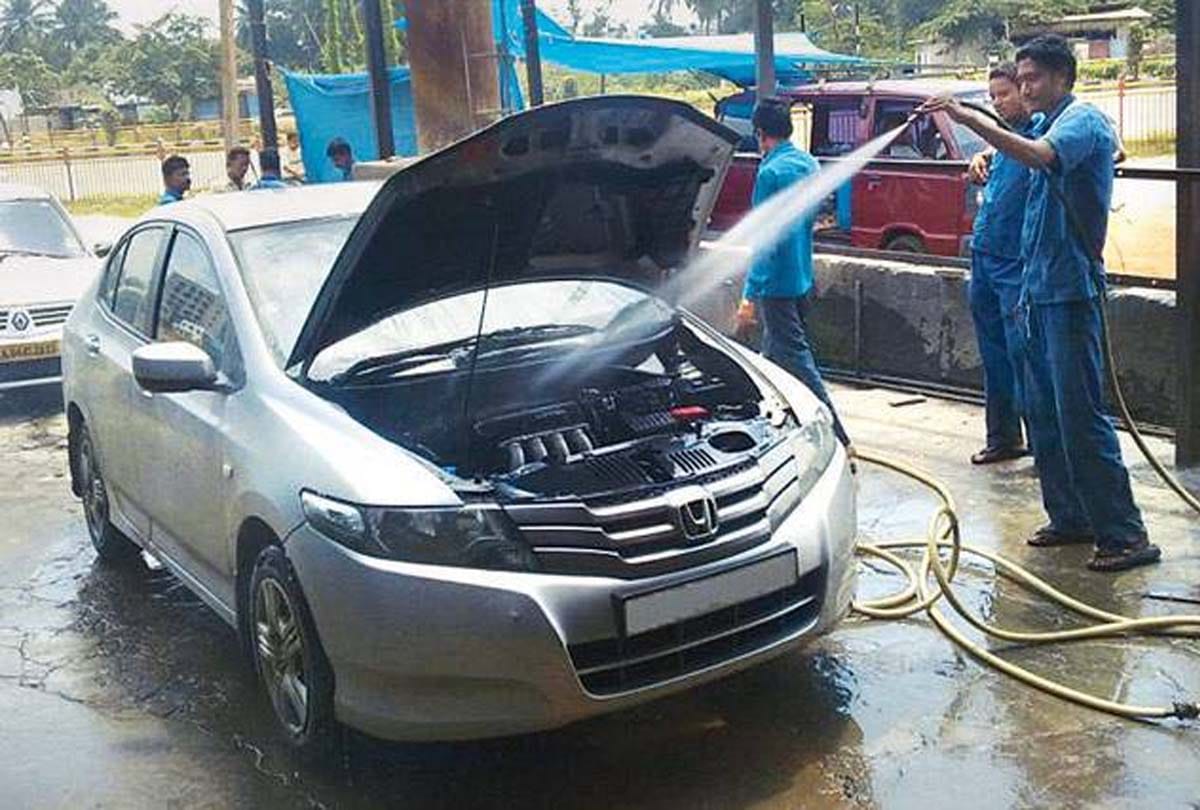 now bikes and car will not be washed in service centers