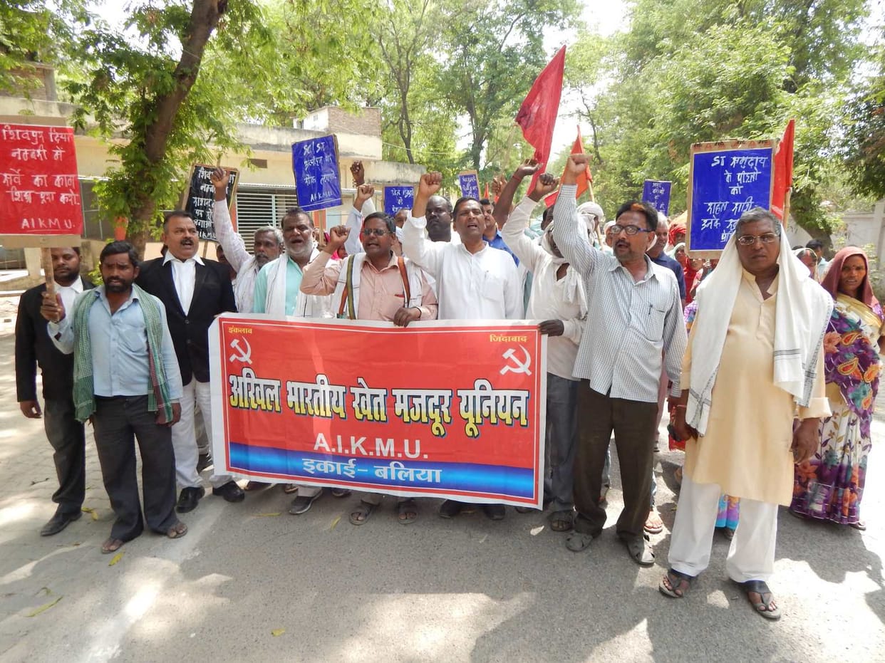 Farm laborers performed