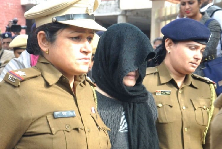 Honeypreet Appeared in Panchkula Court in Panchkula Violence Case