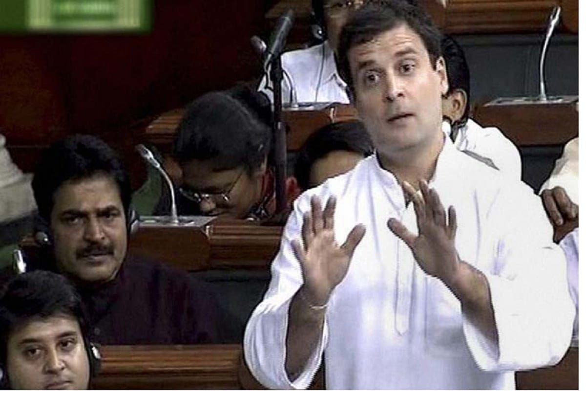 'Rahul Gandhi is responsible for the deadlock in Parliament'