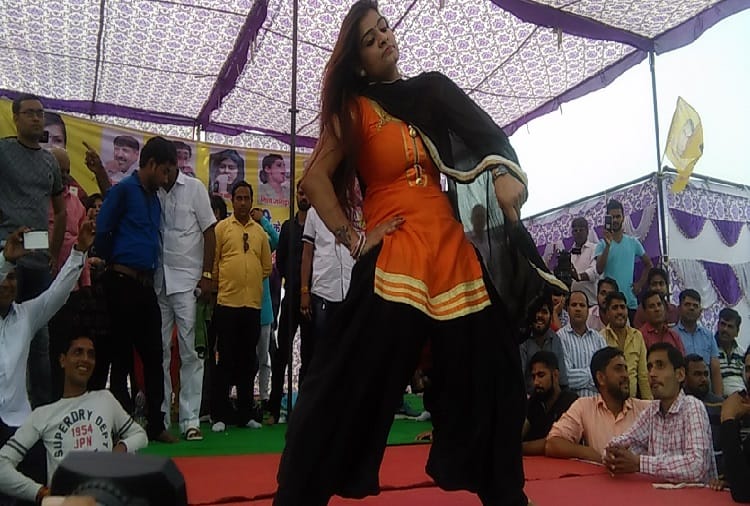 Haryana Dancer danced in the style of Sapna Chaudhary, see photos