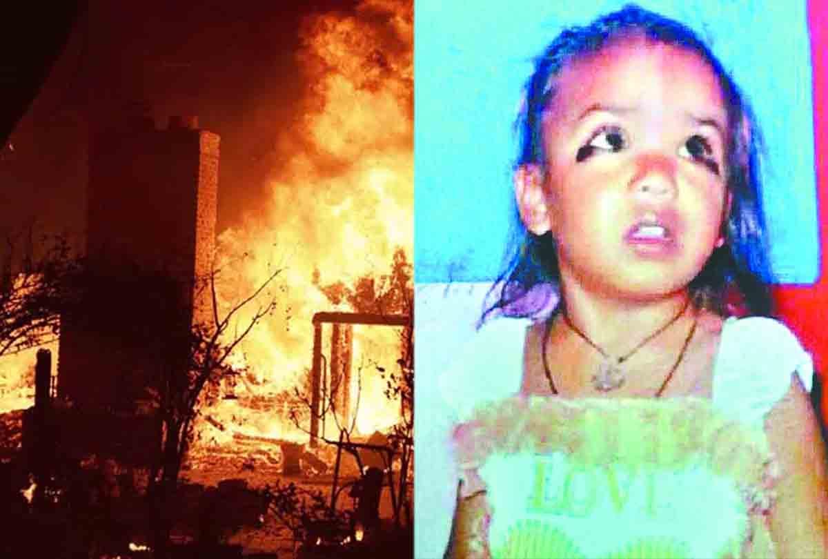 7 year old girl died in fire accident
