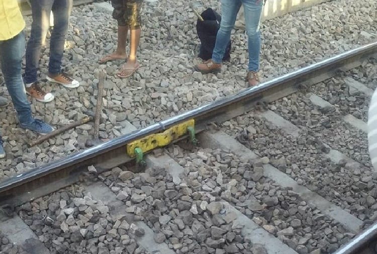Indian Railway Track Found Crack in Sonipat of Haryana