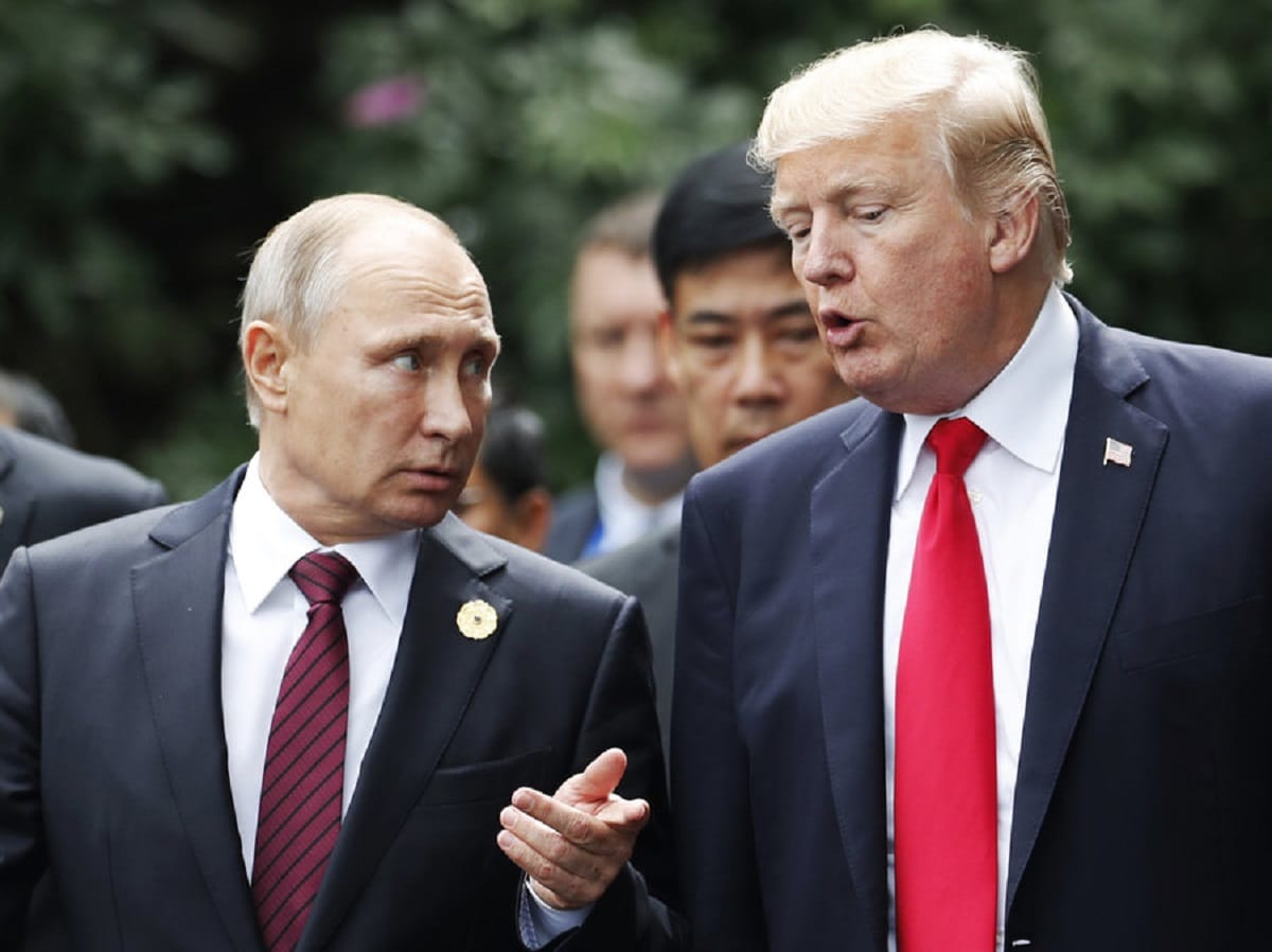 Donald Trump informed Russian intelligence department about terror attack,Vladimir Putin thanks