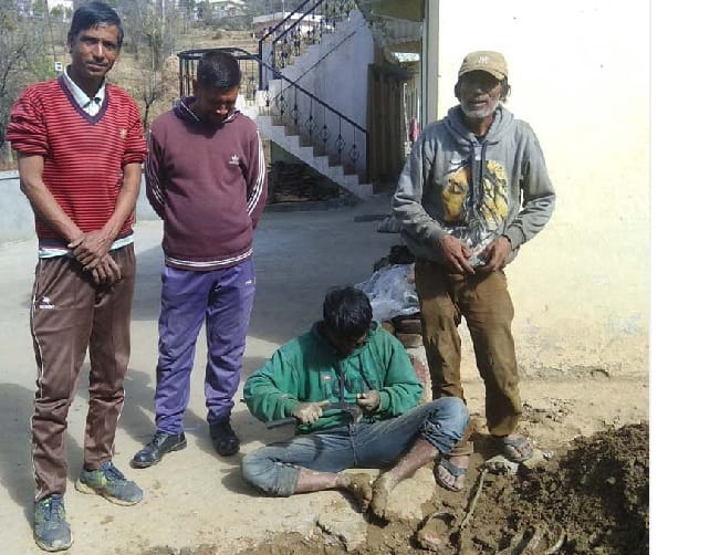 The pipe line was fixed but the supply did not go smoothly.