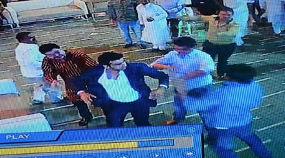 BSP activists firing at Meerut hotel, police arrived at the spot