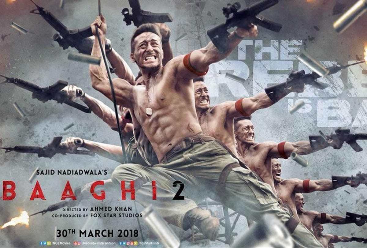 baaghi 2 became tiger shroffs widest release in country
