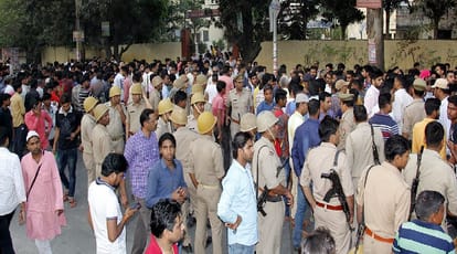 Kabaddi player death in Bijnor, angry people jammed the National Highway