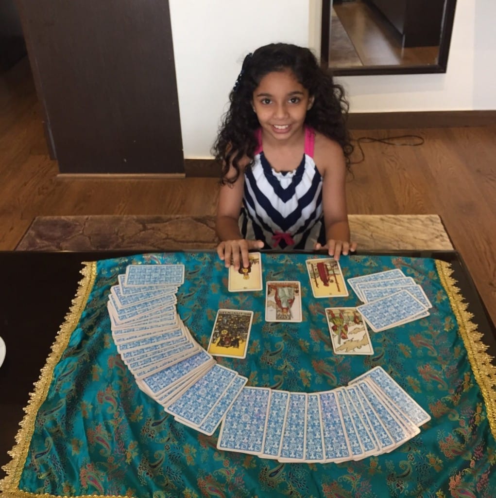 tarot card reader jai madaan daughter arna madan talent