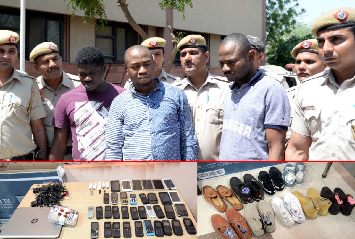 three nigerian arrested in the case of fraud with an engineer using black dollar 