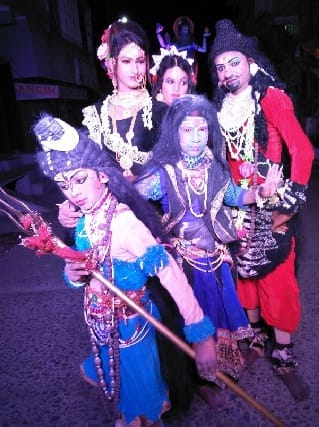 हनुमान जयंती के मौके पर नगर में विशाल भव्य शोभायात्रा का हुआ आयोजन