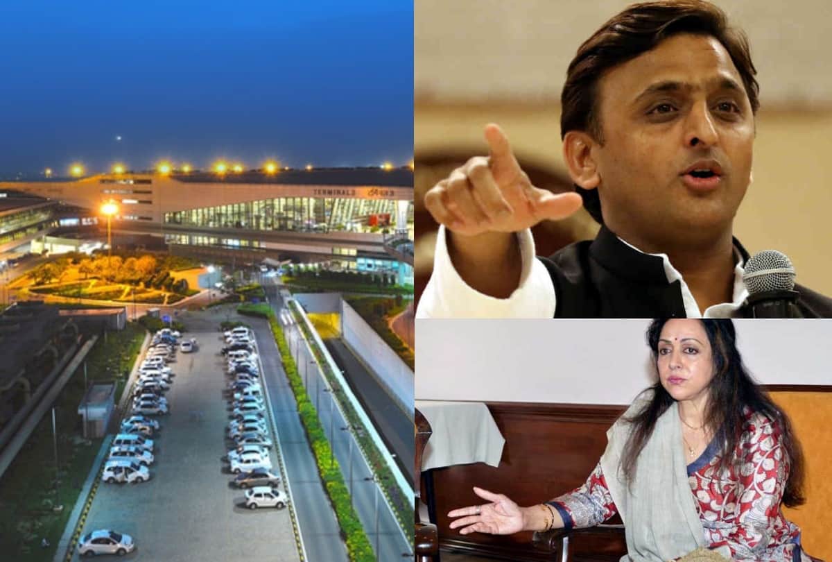 hema malini, akhilesh yadav stuck to igi airport and waited so long for check in