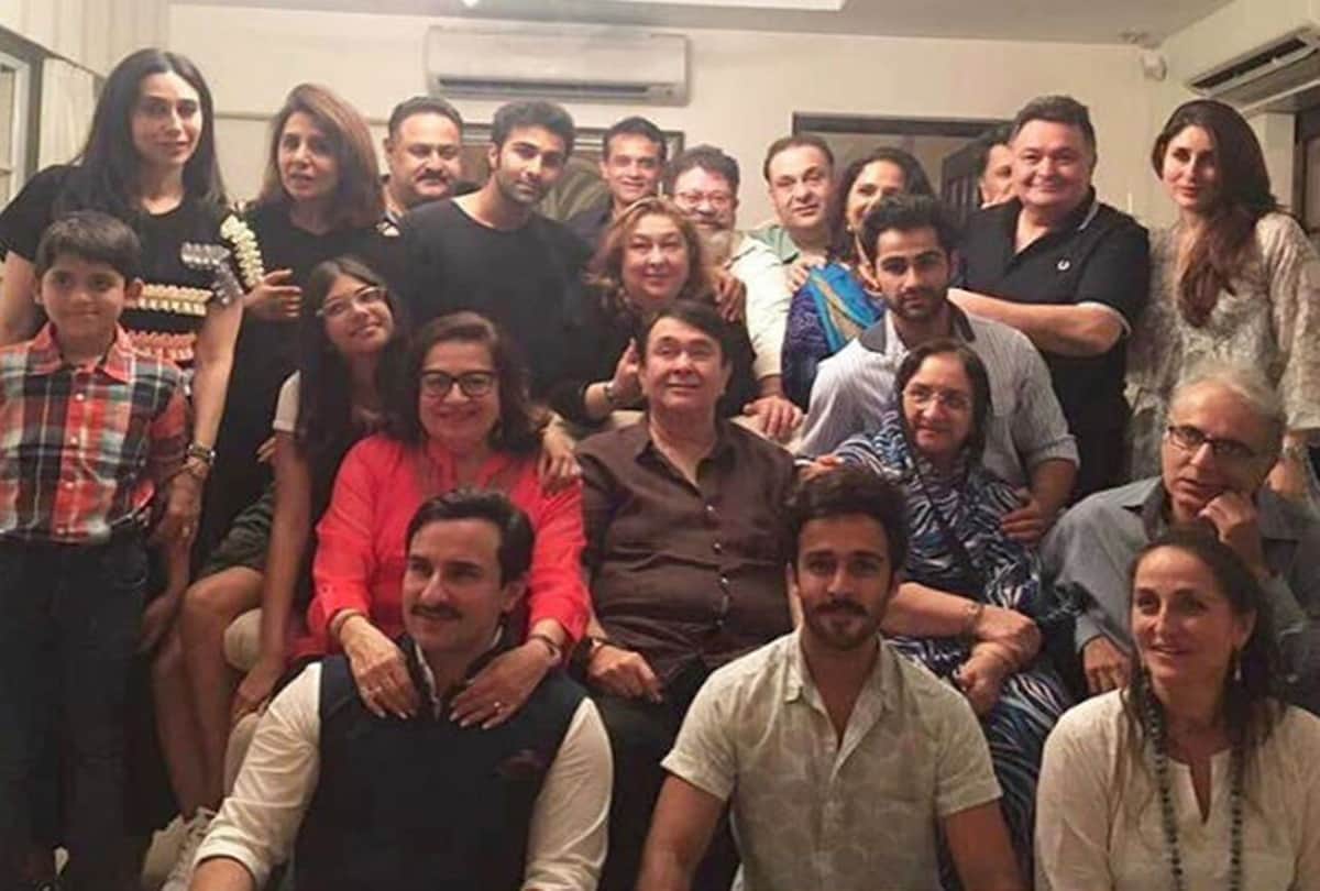 Kareena Kapoor Khan kapoor attend get together with Kapoor clan