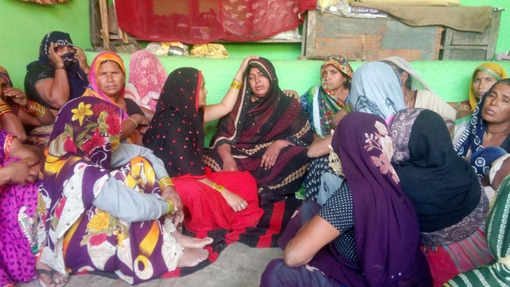 funeral of martyr soldier in mathura 