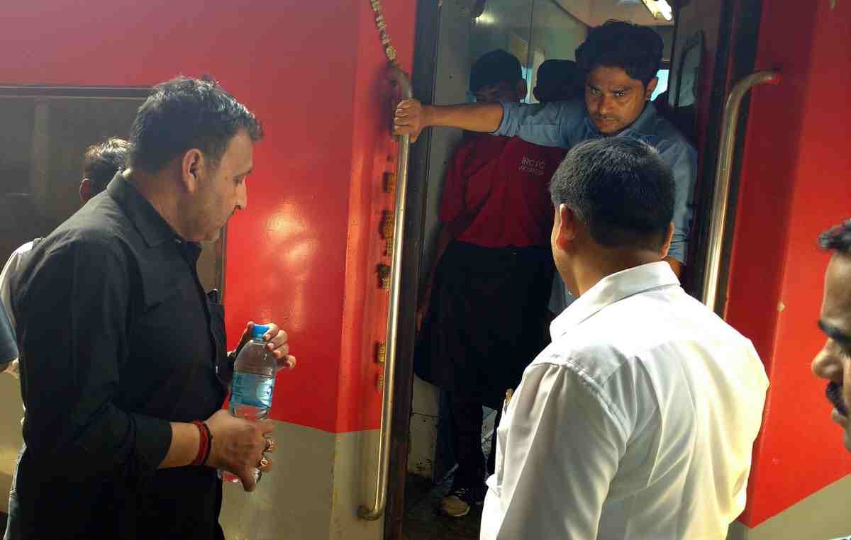 Indore guwahati express pantry car enquiry