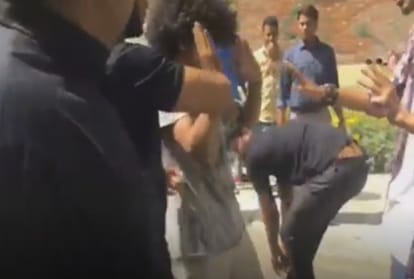 sharda university student from yemen was abused and beaten by security guards