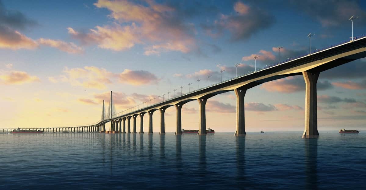 china build world's longest bridge, the bridge to be in use for 120 years