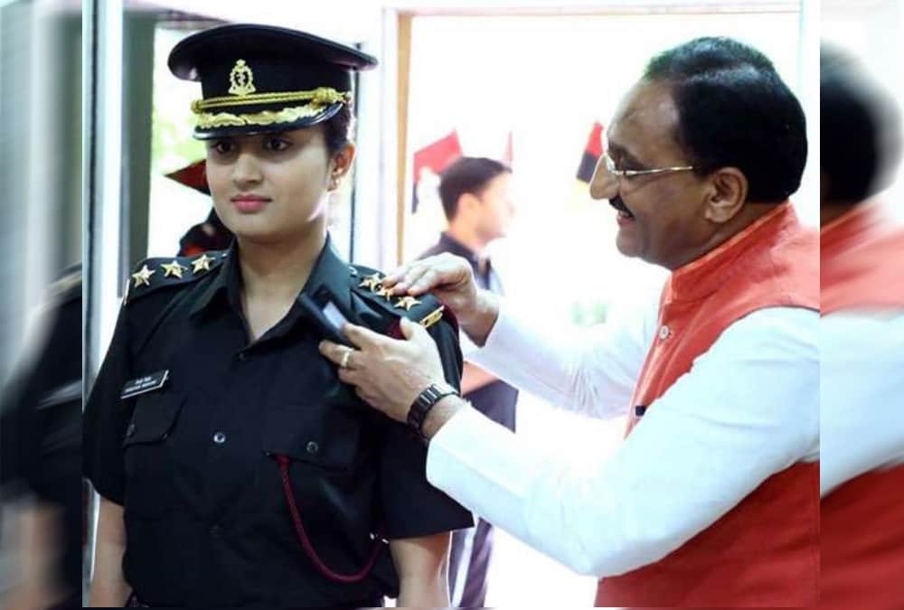 Ex Cm Ramesh pokhriyal nishank daughter become colonel in indian army