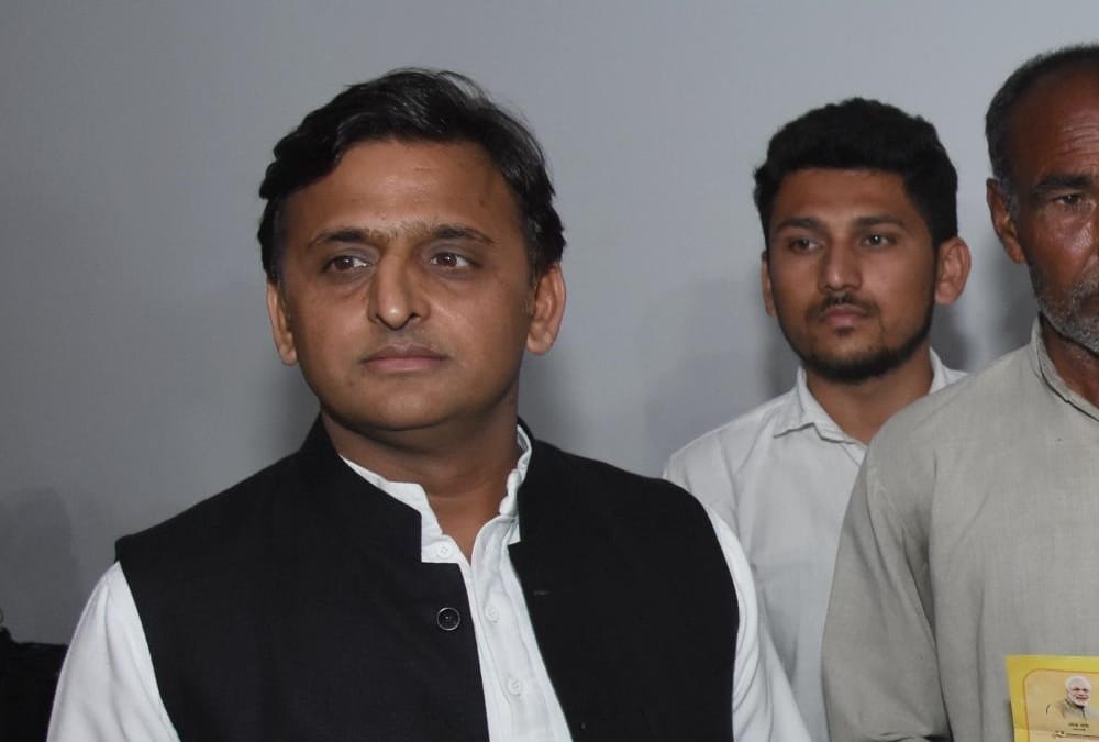 akhilesh yadav press conference.