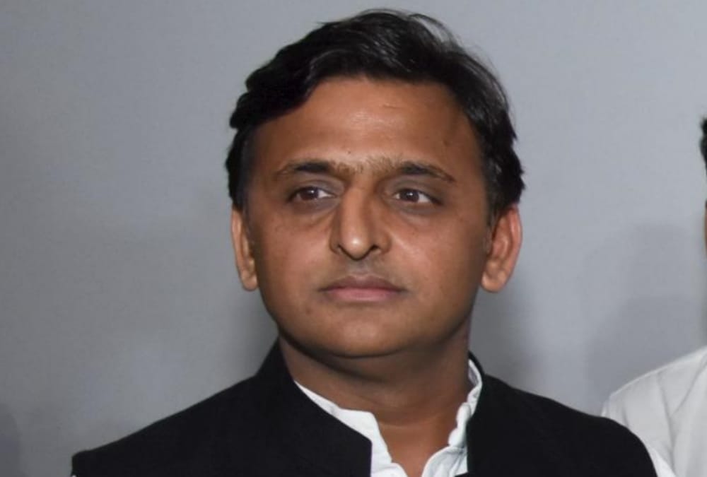 akhilesh yadav press conference.