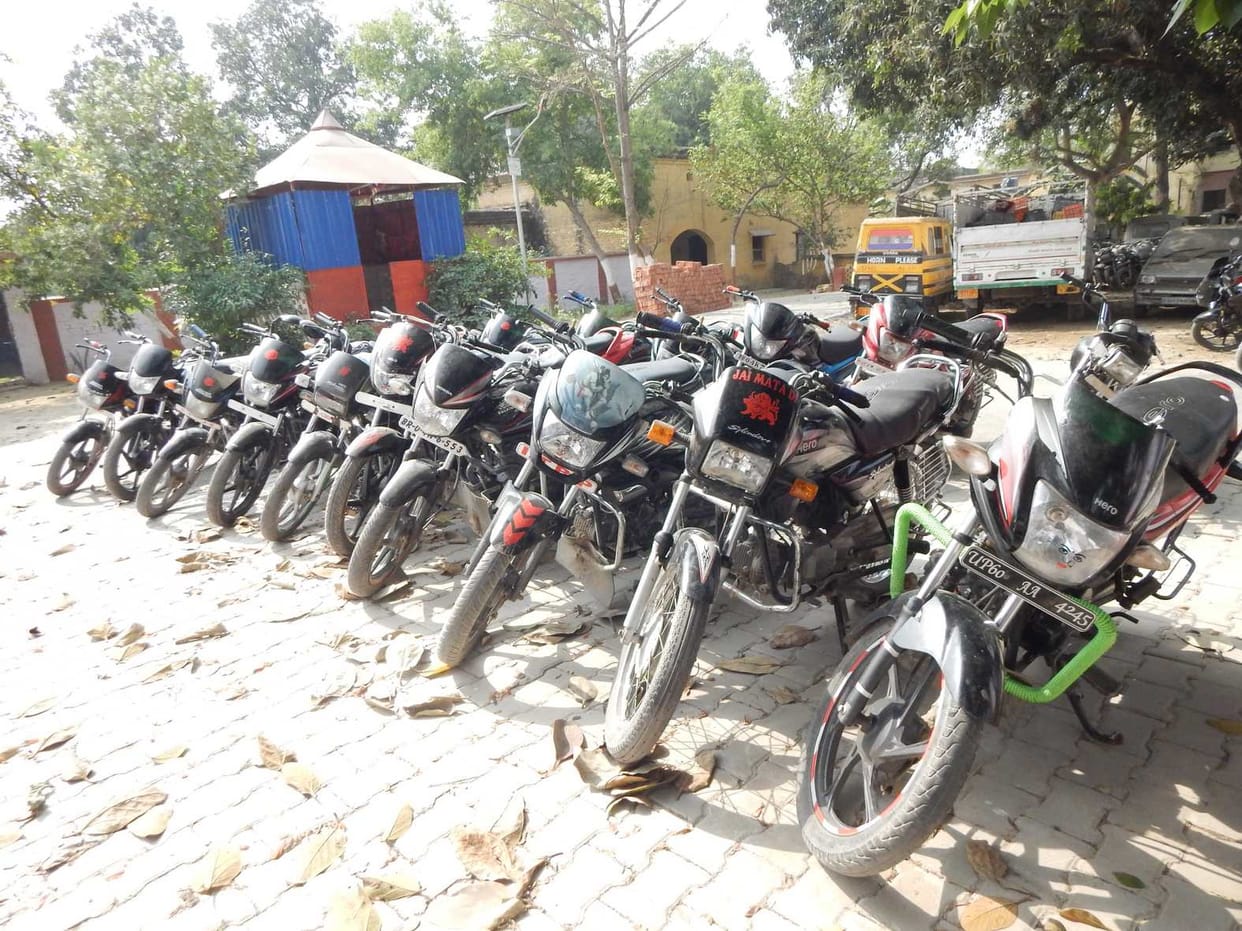 Seven thieves arrested with 18 stolen bike