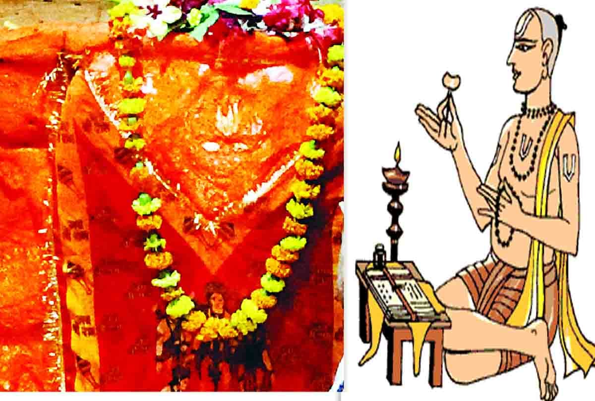 Tulsidas had installed here the statue of Hanuman