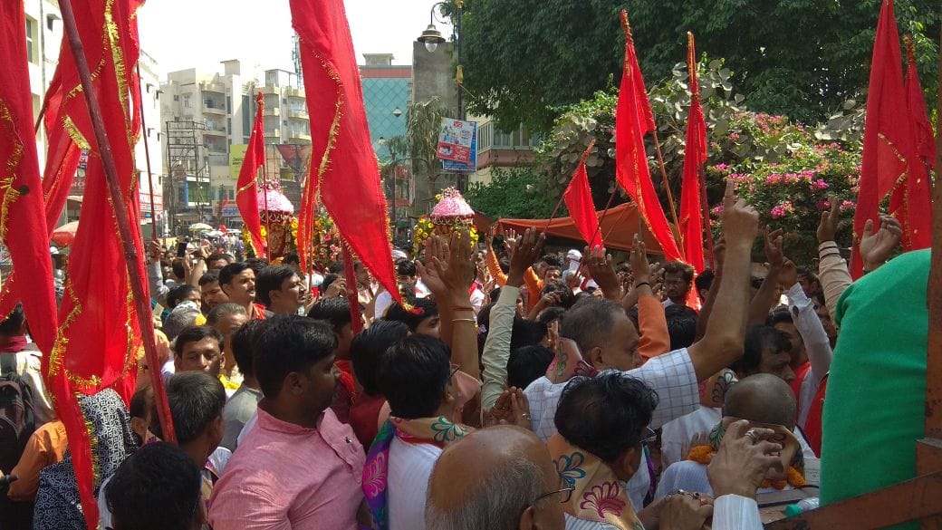 Hanuman jayanti celebration in varanasi