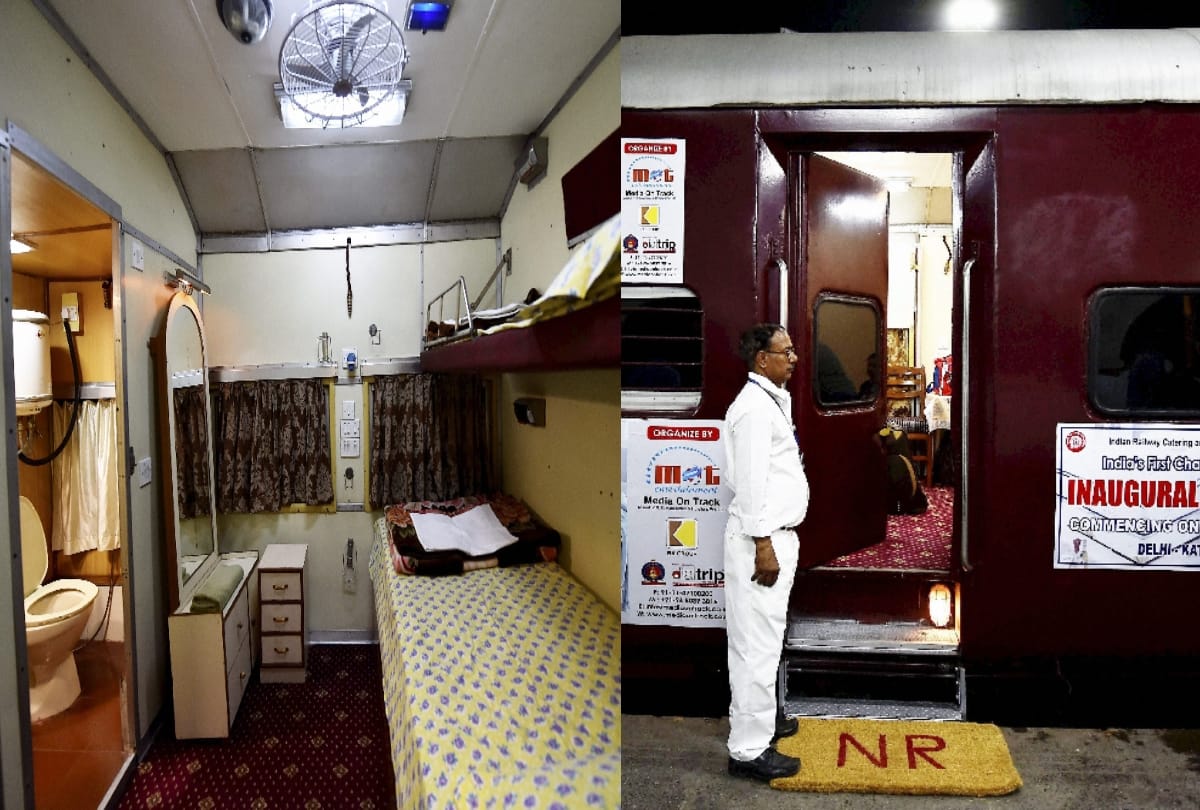 irctc luxury saloon coaches now available for public no all detail of booking and specialities