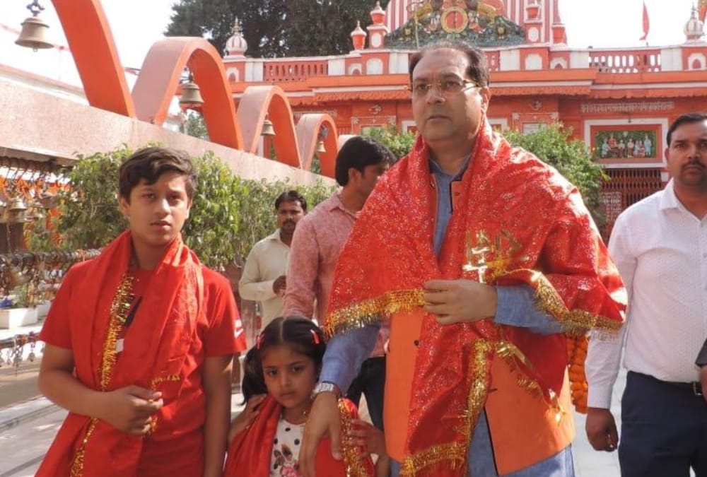 mohsin raza on hanuman jayanti celebration.