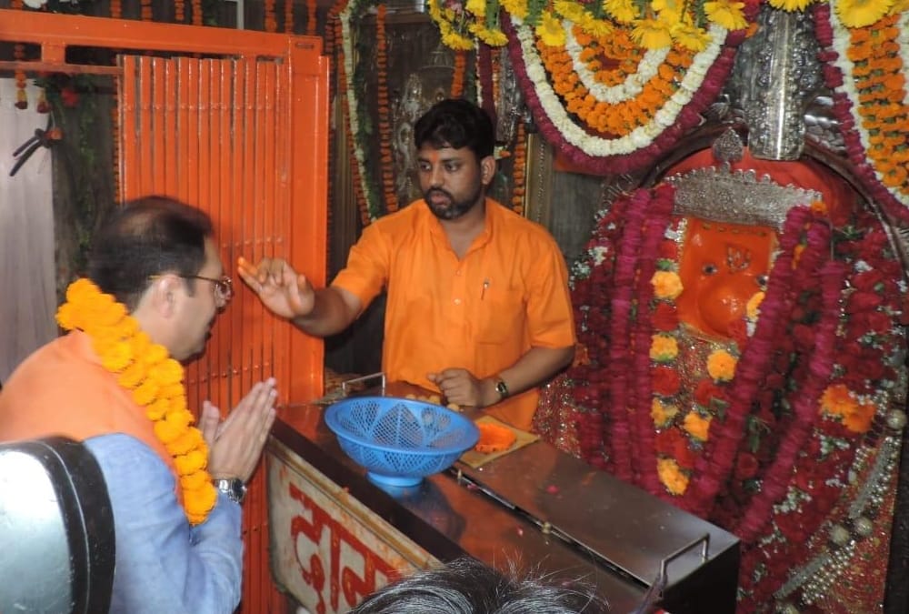 mohsin raza on hanuman jayanti celebration.