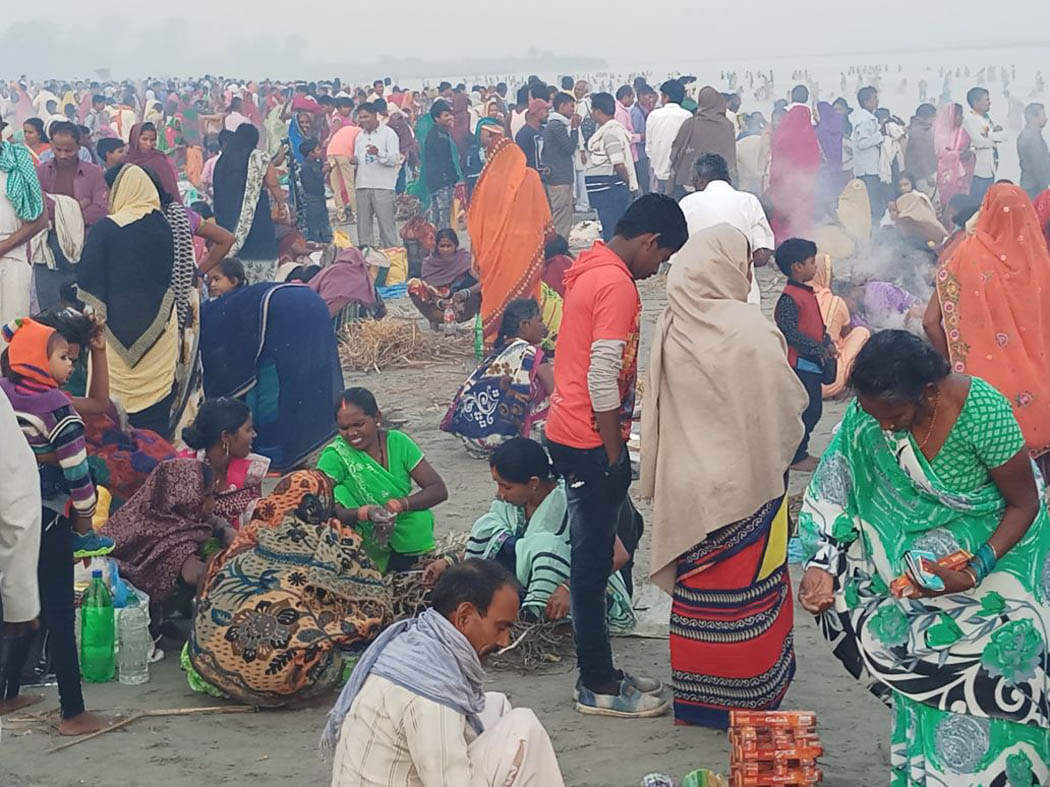 Bathe-donation followed by the fair of the fair