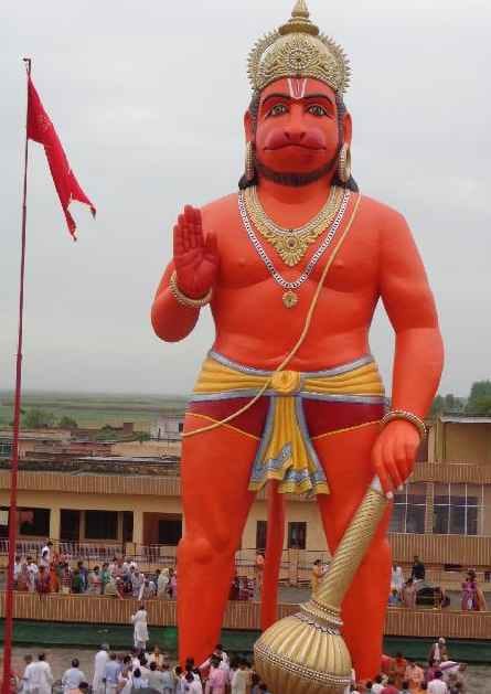 Shrine of Ganesh Bajrangbali in temples