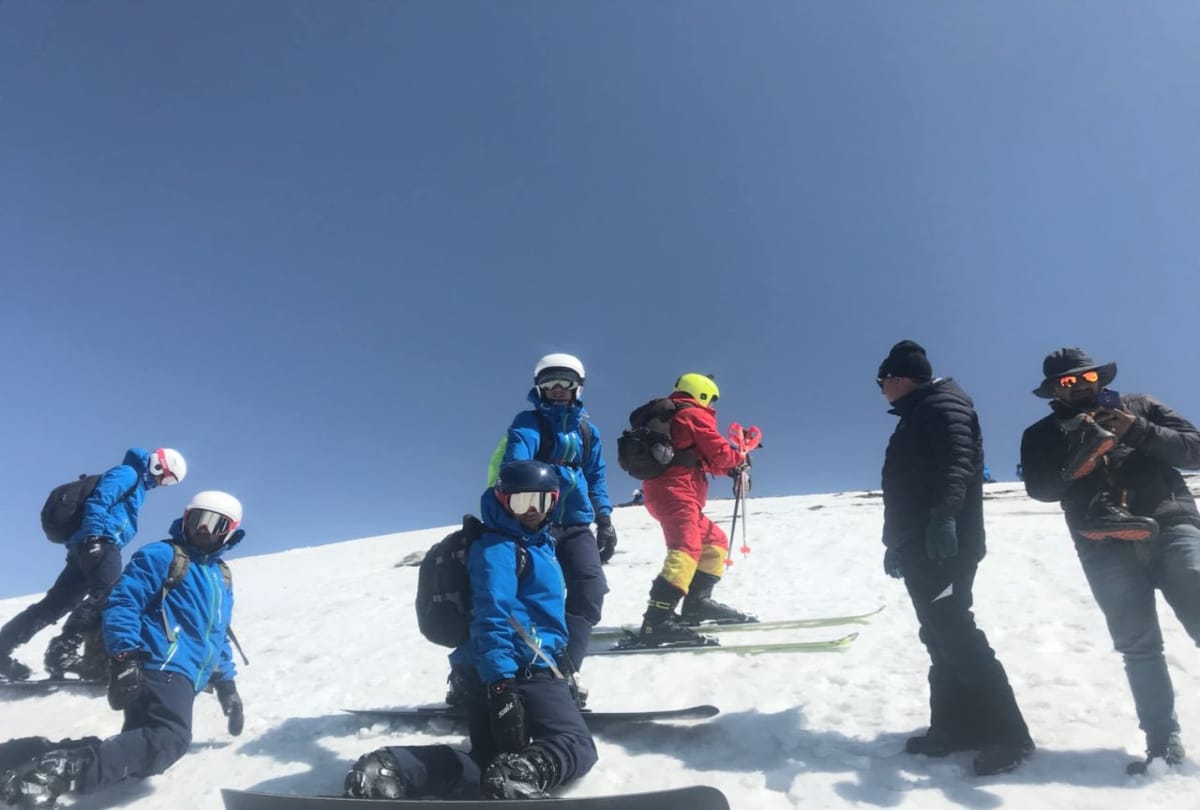international snowboard championship at rohru shimla