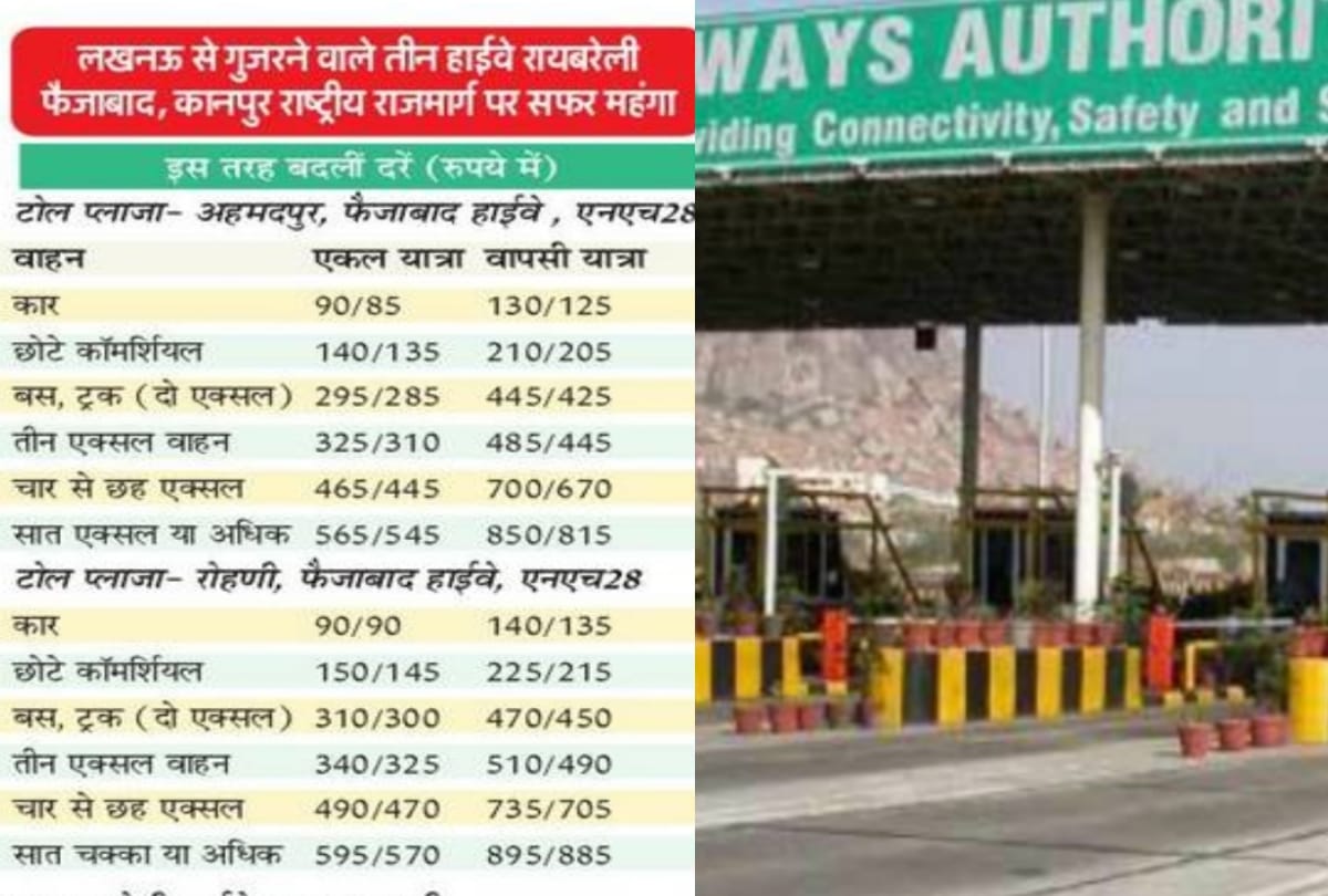 5 percent increase in toll tax
