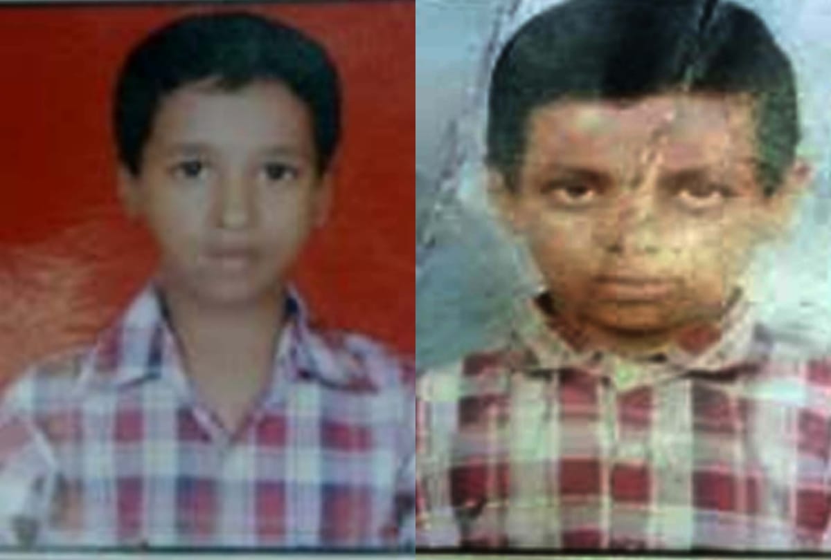 two children crushed to death between two standing trucks when third hits them in delhi