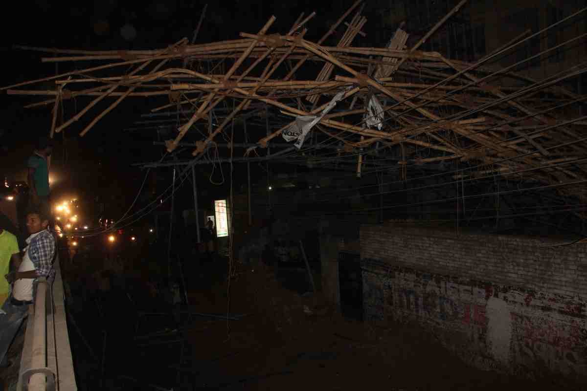 heavy storm killed one in purvanchal and injured sevarl