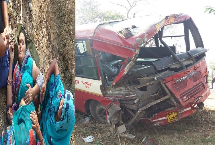 Bus Accident in Muzaffarnagar, 20 people injured, see photos