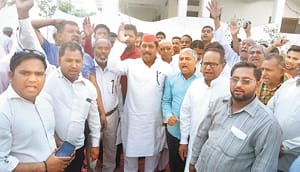 Dr. Ambedkar's image smashed, stress