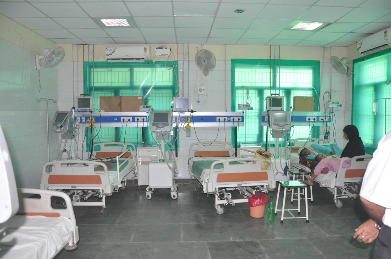9 ventilator damaged due to high voltage current