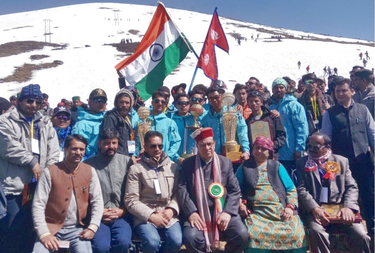Indian Army won snowboard championship in chanshal Rohru Himachal Pradesh